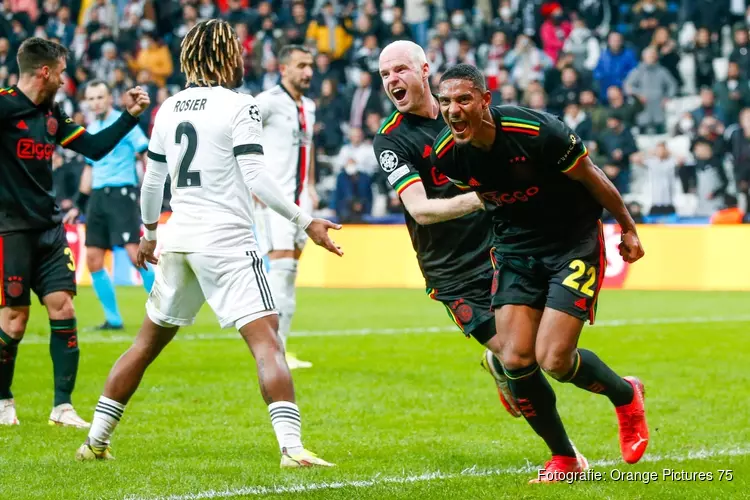 Haller bezorgt Ajax winst op Besiktas