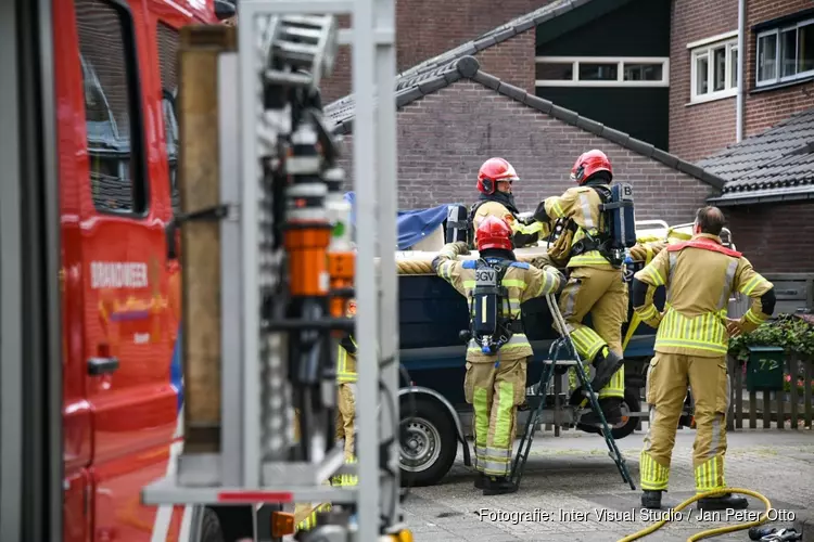 Beginnende brand in sloep in kiem gesmoord