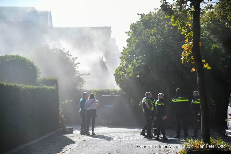 Rookschade na keukenbrand in Hilversum