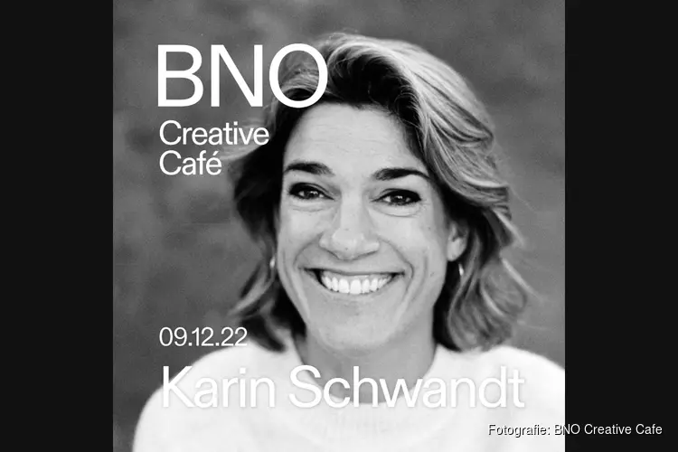 Designinspiratie met European Design Award winnaar Verve, information designer Karin Schwandt en local BrandBros tijdens BNO Creative Café in Hilversum op 9 december