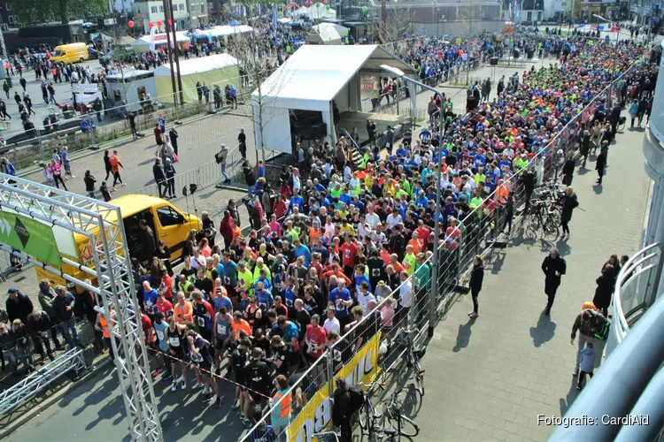 Inzet van vier AED&#39;s bij Hilversum City Run