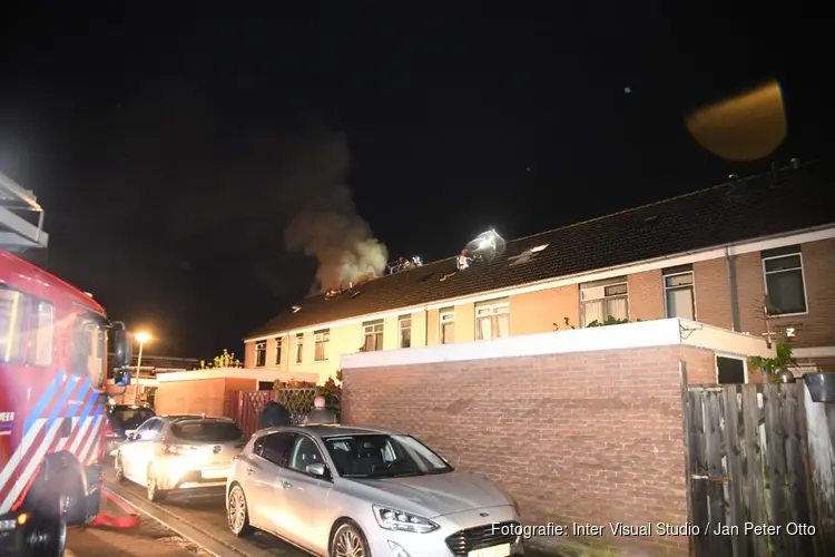 Grote brand in woning Nederhorst den Berg