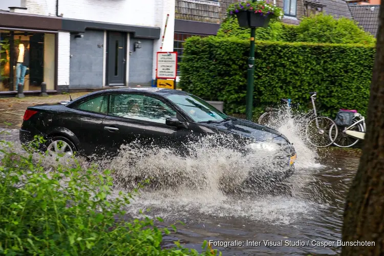 Wateroverlast in Laren