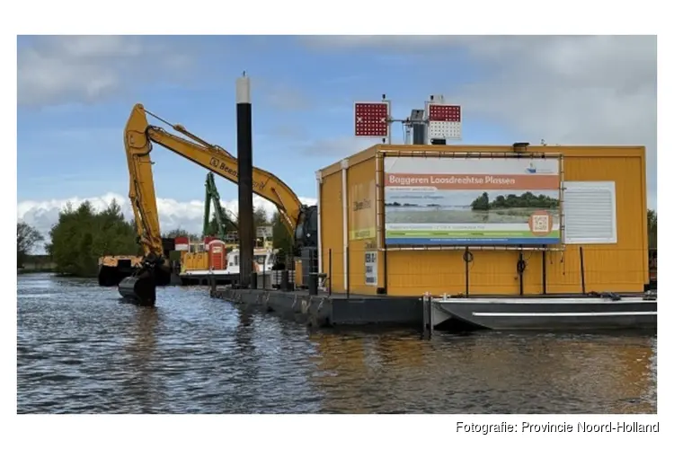 Havens volgende stap in baggerproject Loosdrechtse plassen