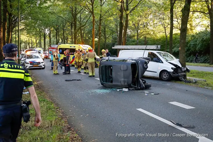 Ernstig ongeval op 't Merk in Huizen