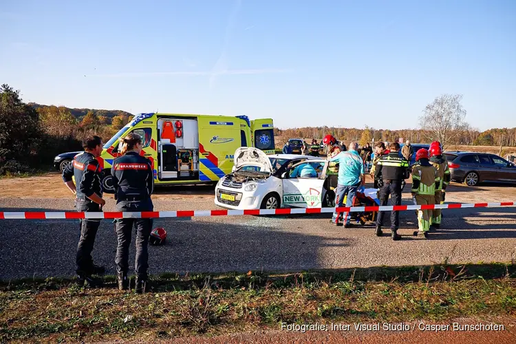 Botsing in Blaricum: één gewonde