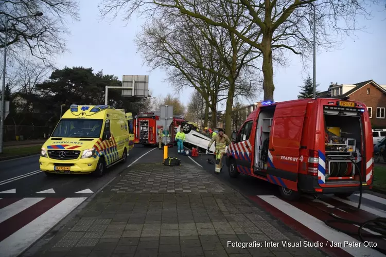 Twee gewonden na ongeval in Hilversum