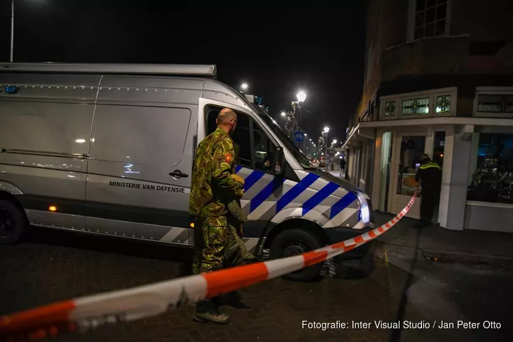 Nachtelijke EOD inzet in Hilversum