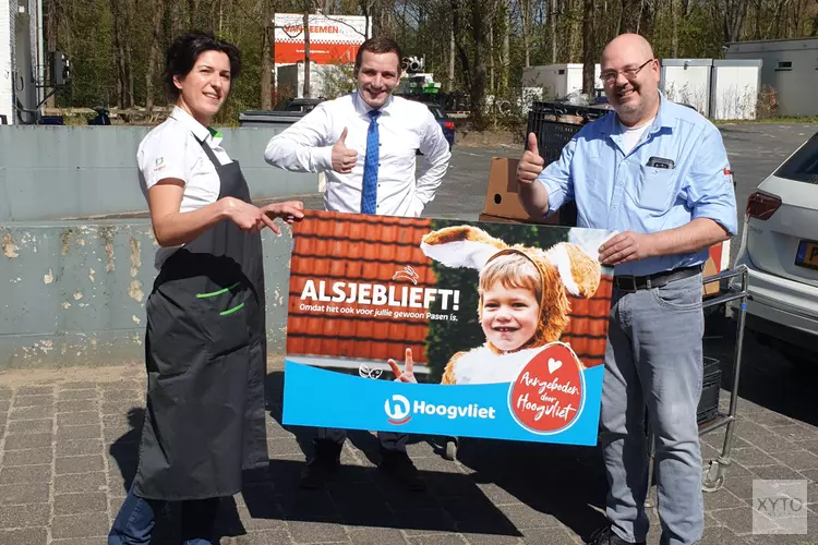 Hoogvliet doneert paassnoep aan Tergooi ziekenhuis