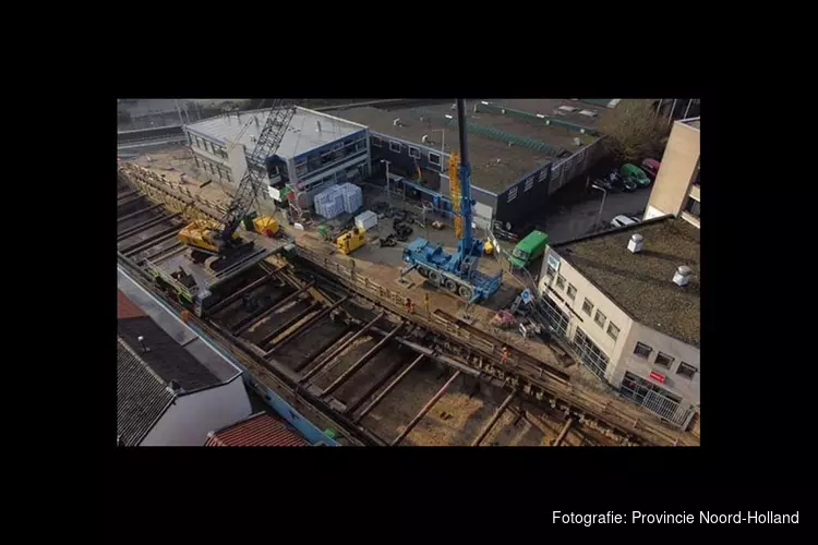 Autoverkeer later dan gepland door onderdoorgang Hilversum