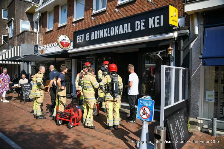 Frituur in brand bij restaurant in Hilversum