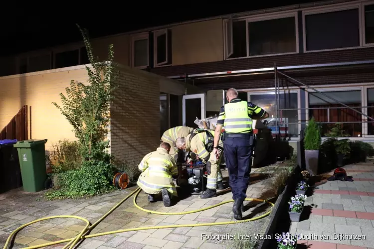 Brand in leegstaande woning Hilversum